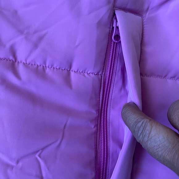 New Womens heavy duty Sherpa lining hoodie coat, size XL - Picture 12 of 14